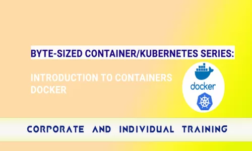 Byte- Sized Container/Kubernetes series: Introduction to containers, Docker