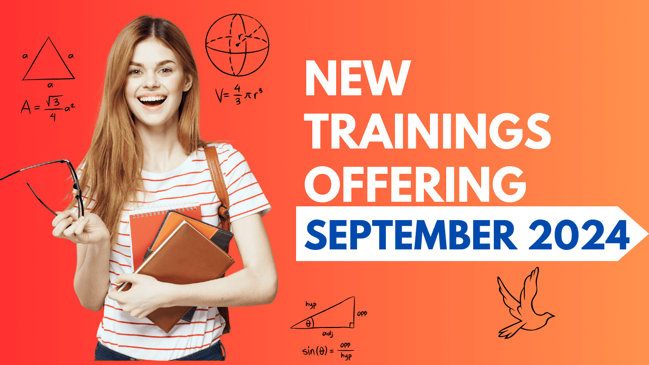 New Trainings Offering – September 2024
