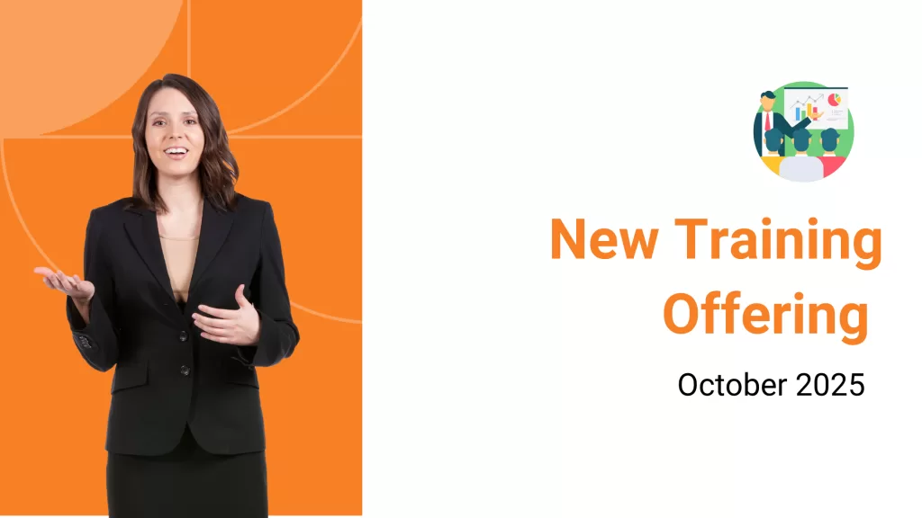 New Training Offering October 2025