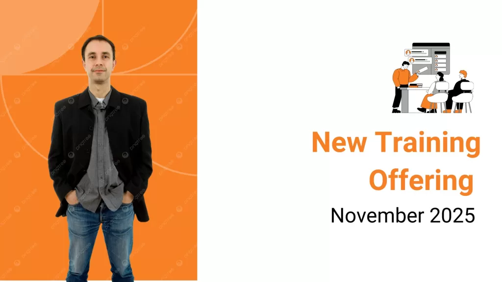 New Training Offering November 2025